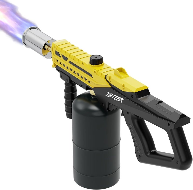 TBTeek Propane Torch, Powerful Propane Grill Torch Gun, Kitchen Blow Torch for Cooking, Adjustable Weed Burner Torch, Charcoal Lighter for BBQ, Searing Steaks, Campfire, Welding(Tank Not Included) - Image 1